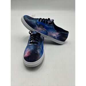 Vans Off The Wall Low Profile Cosmic Galaxy Stars Sneakers Women’s Size 6.5